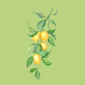 Lemons on Green